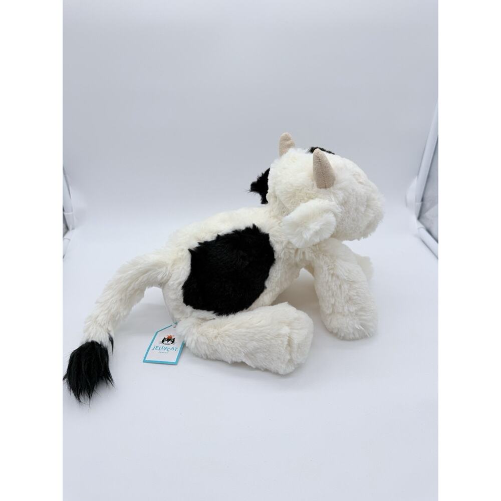 AUTHENTIC Jellycat Medium Smudge Cow NWT No Dust Bag - Picture 4 of 13